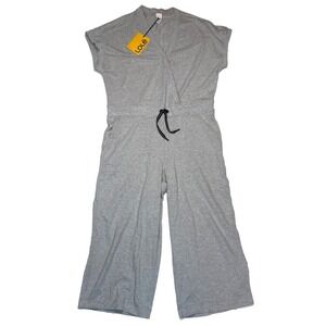 Lole Womens Jumpsuit‎ Size XL One Piece Romper Flat Track Light Gray Heather NWT